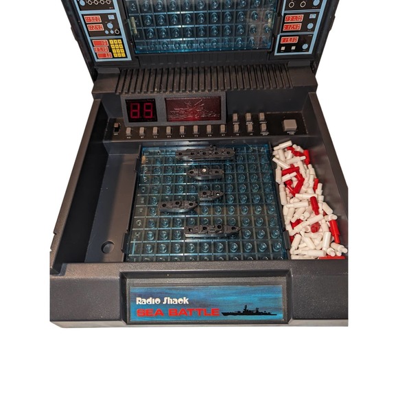 Vintage 1987 Radio Shack's Electronic Sea Battle Cat 60-2193 100% Complete - Picture 5 of 9